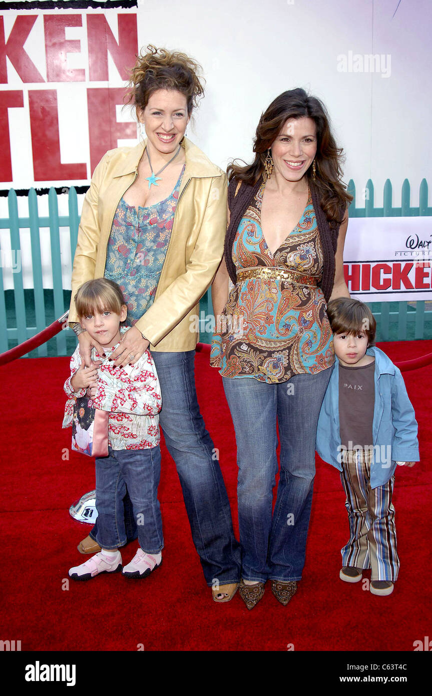 Joely Fisher, Tricia Leigh Fisher at arrivals for Chicken Little ...