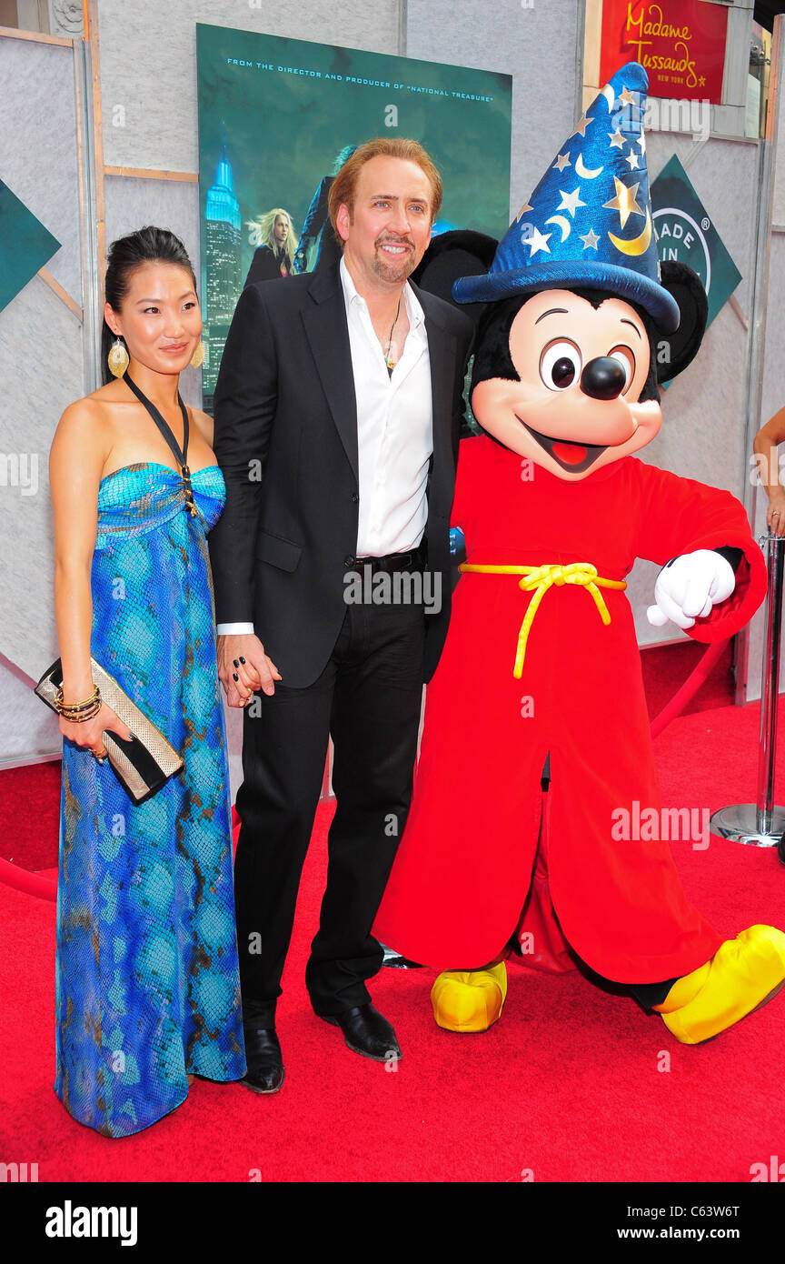 Alice Kim, Nicolas Cage, Mickey Mouse at arrivals for THE ...