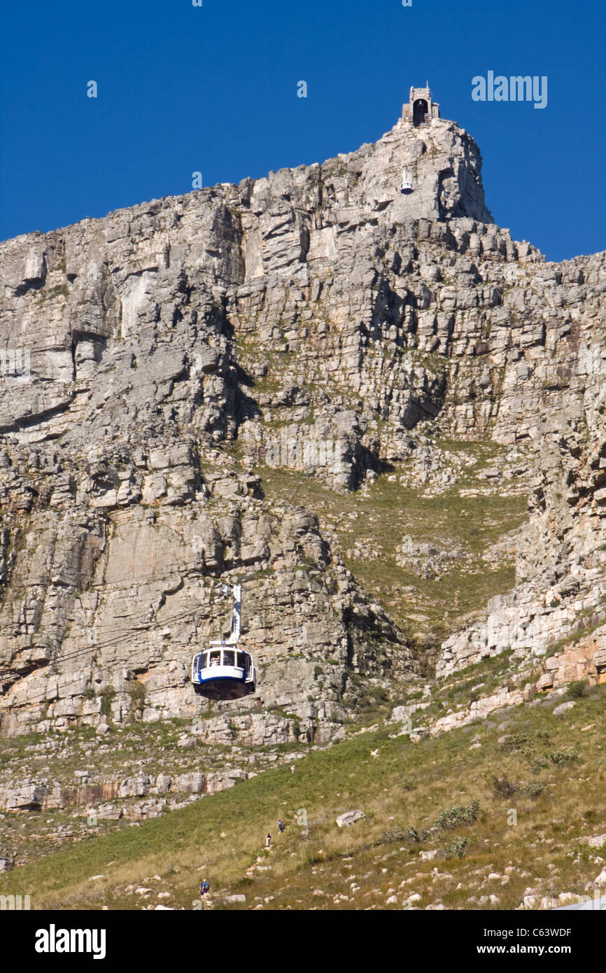 Gondola At Table Mountain Stock Photo Alamy