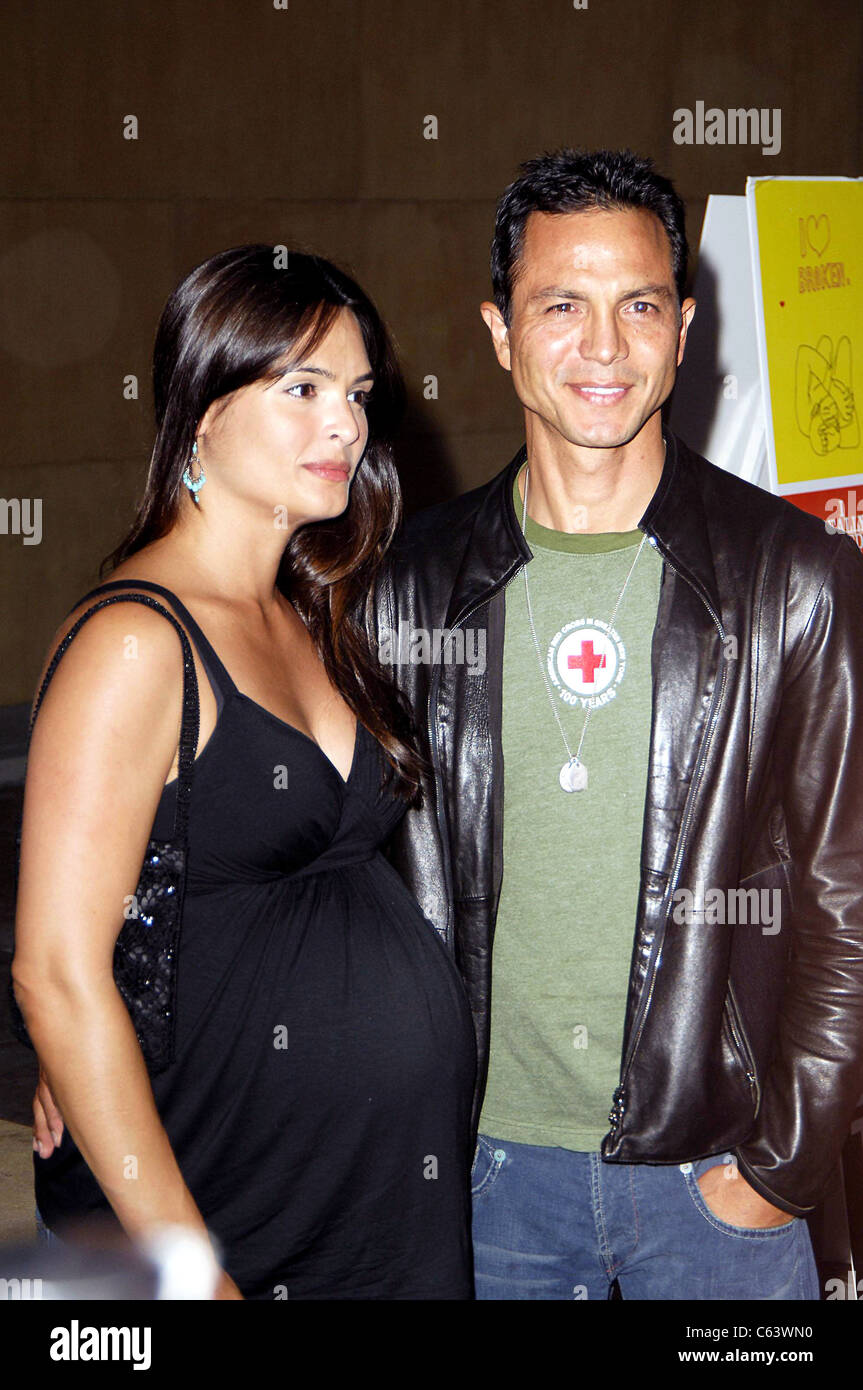 Talisa Soto, Benjamin Bratt at arrivals for THUMBSUCKER Premiere, The Egyptian Theatre, Los Angeles, CA, September 06, 2005. Photo by: Michael Germana/Everett Collection Stock Photo