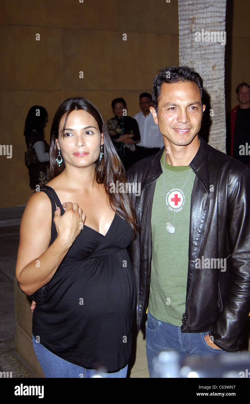 Talisa Soto, Benjamin Bratt at arrivals for THUMBSUCKER Premiere, The Egyptian Theatre, Los Angeles, CA, September 06, 2005. Photo by: Michael Germana/Everett Collection Stock Photo