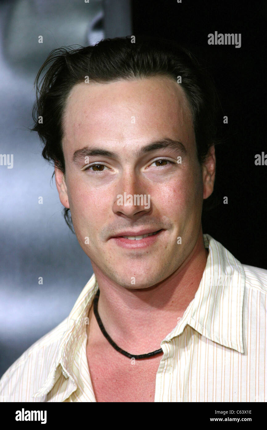 Chris Klein at arrivals for AMITYVILLE HORROR Premiere, Arclight Cinerama Dome, Hollywood, CA, April 07, 2005. Photo by: Effie Naddel/Everett Collection Stock Photo