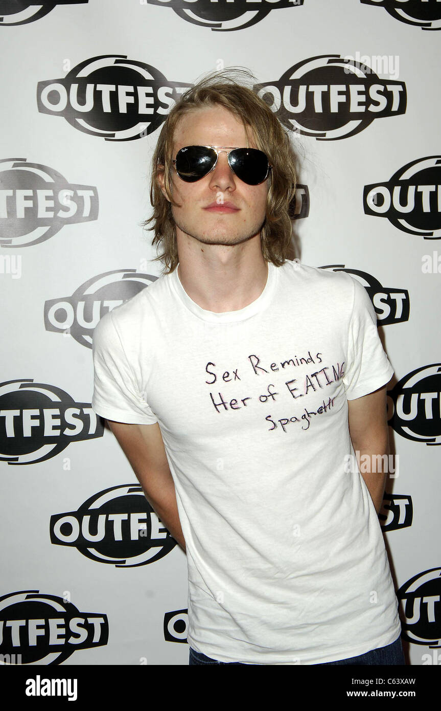 Brady Corbet at arrivals for Outfest, The Orpheum Theatre, Los Angeles, CA, July 07, 2005. Photo by: Michael Germana/Everett Collection Stock Photo