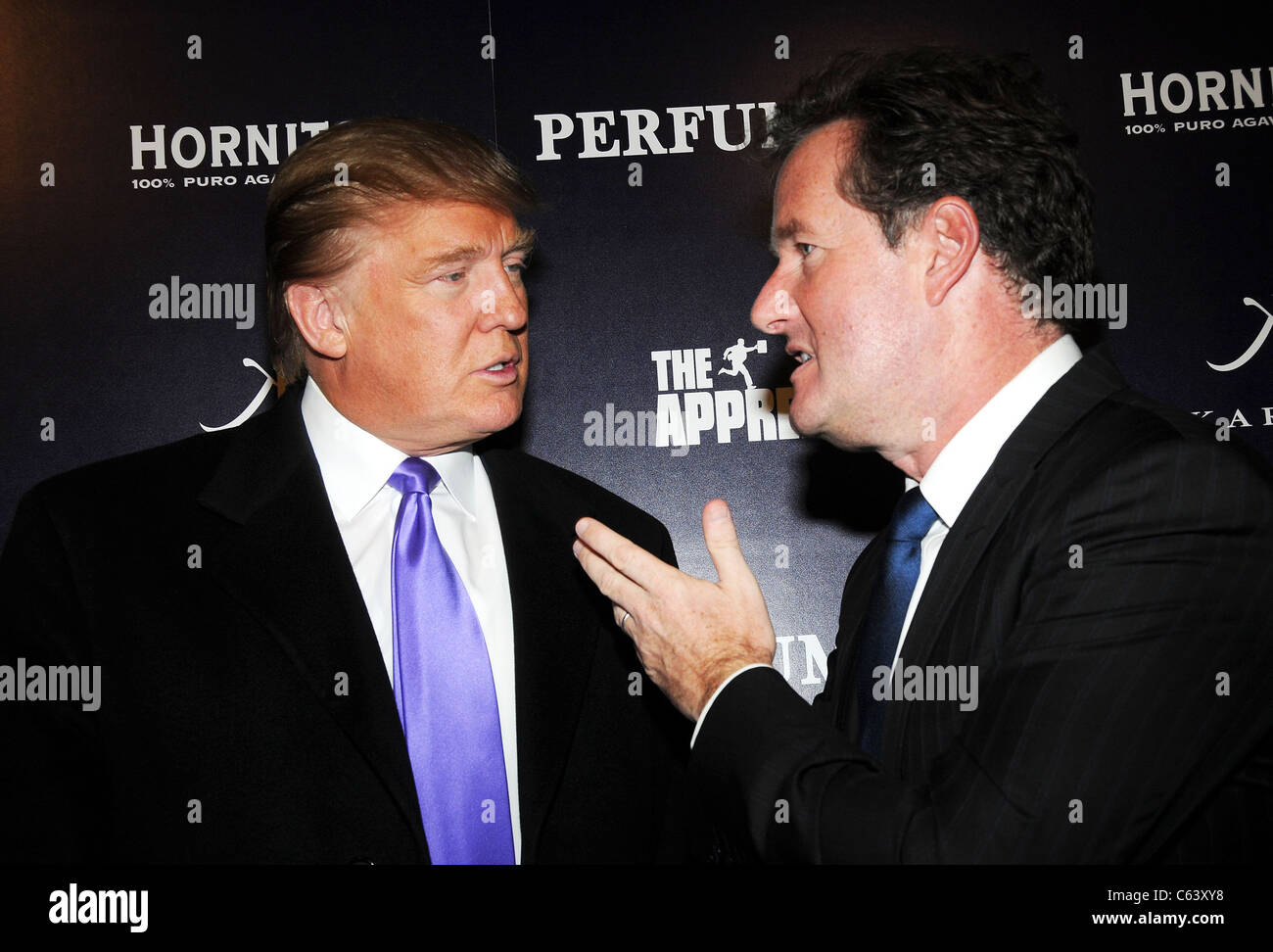 Donald Trump, Piers at arrivals for PERFUMANIA Celebrates Debut on THE APPRENTICE