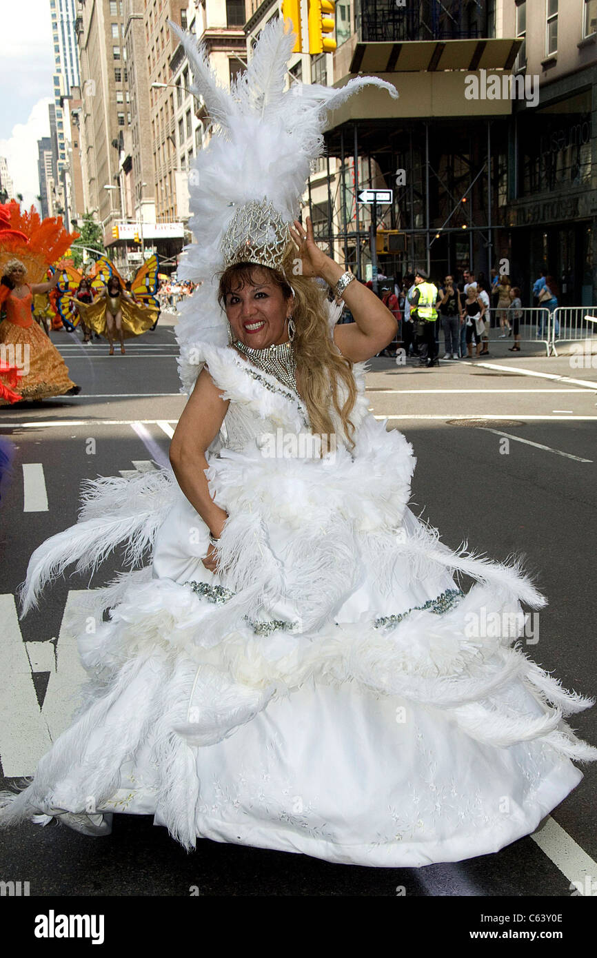 Marchers at 2009 New York City Gay Pride Parade, New York, NY June 28, 2009. Photo By: Lee/Everett Collection Stock Photo