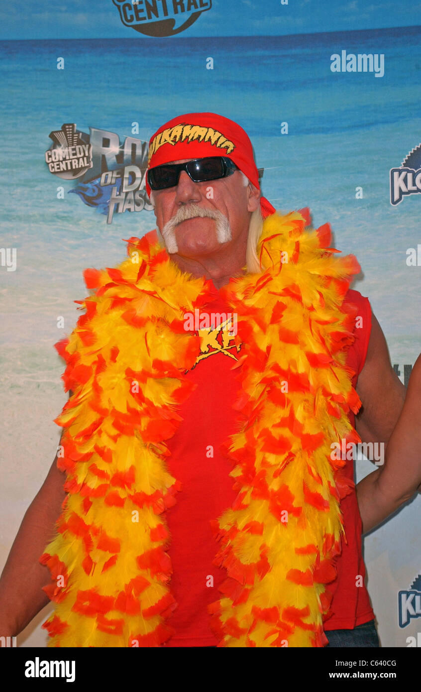 Hulk Hogan in attendance for The COMEDY CENTRAL Roast Of David Hasselhoff,  Sony Pictures Studios, Culver City, CA August 1, 2010. Photo By: Tony  Gonzalez/Everett Collection Stock Photo - Alamy