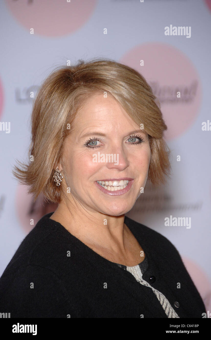 Katie Couric in attendance for The Hollywood Reporter's Annual Power 100: Women in Entertainment Breakfast, Beverly Hills Hotel, Beverly Hills, CA December 7, 2010. Photo By: Michael Germana/Everett Collection Stock Photo