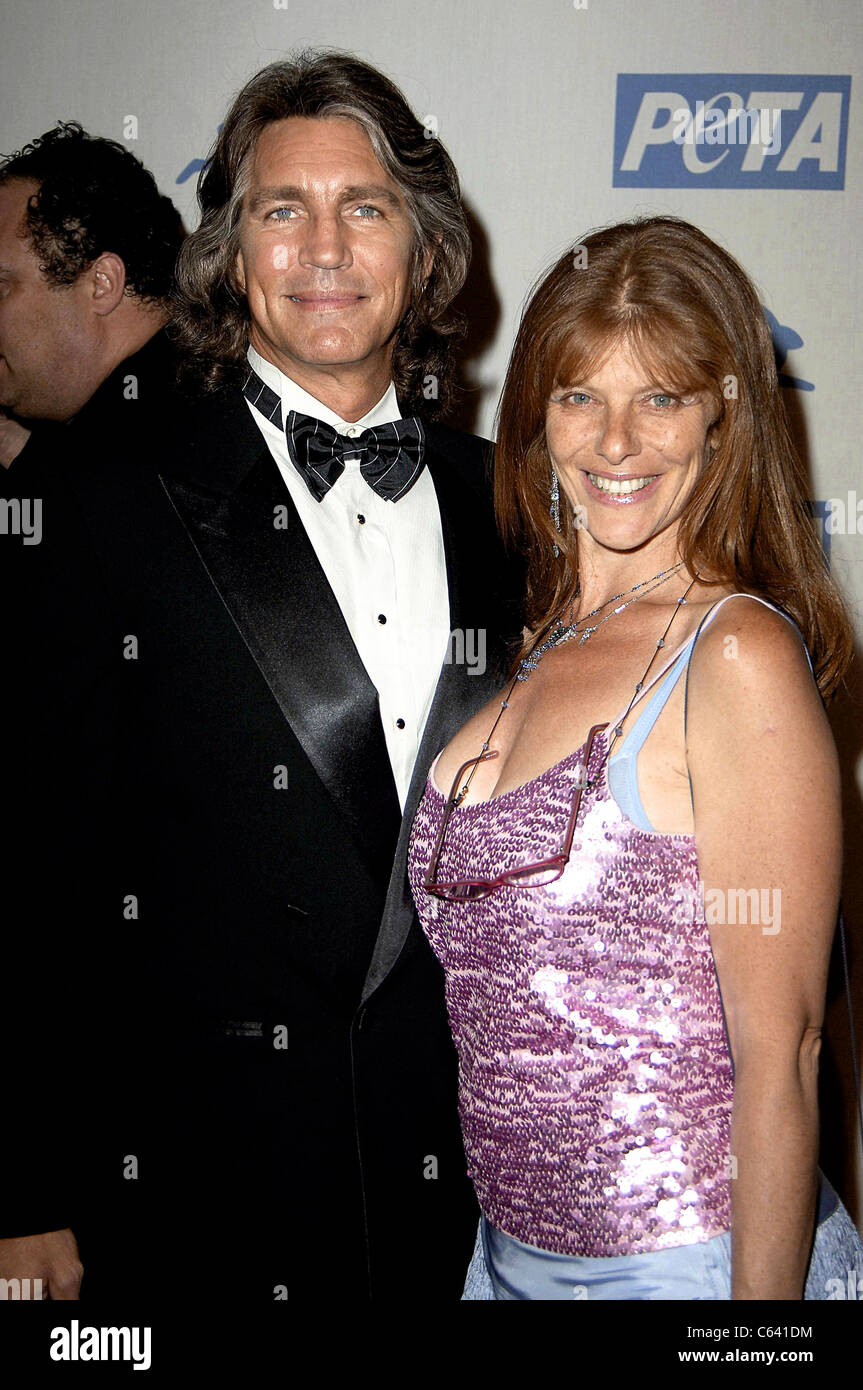 Eric Roberts, Eliza Roberts at arrivals for PETA 25th Anniversary Gala and Awards, Paramount Pictures Studios, Los Angeles, CA, Stock Photo