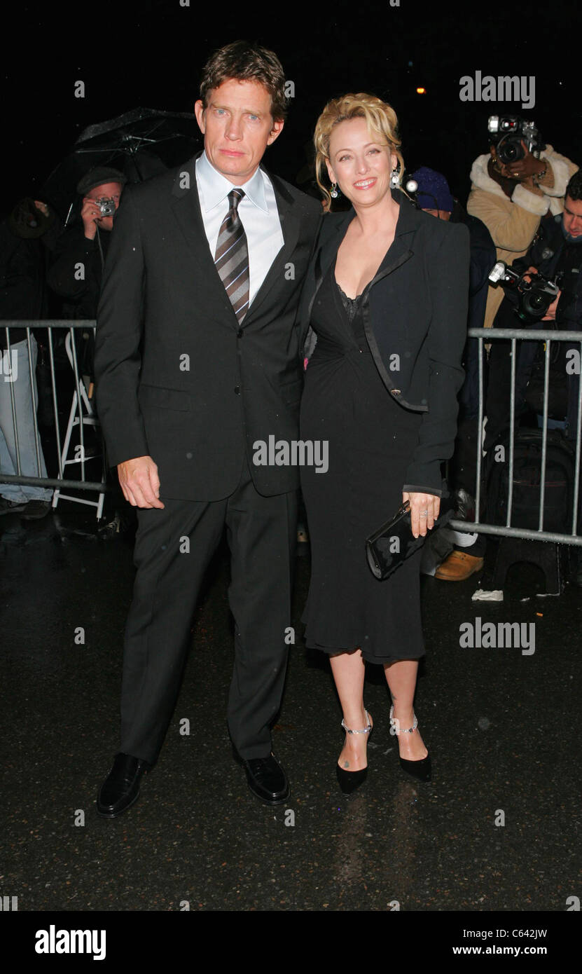 Thomas Haden Church and Virginia Madsen, at the National Board of