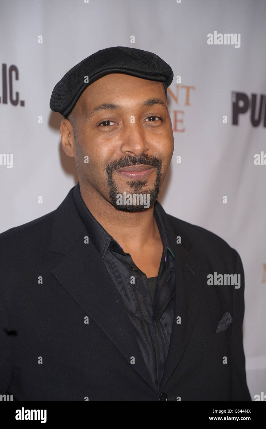 Jesse L.Martin in attendance for MERCHANT OF VENICE Opening Night Celebration on Broadway, The Broadhurst Theatre, New York, NY Stock Photo