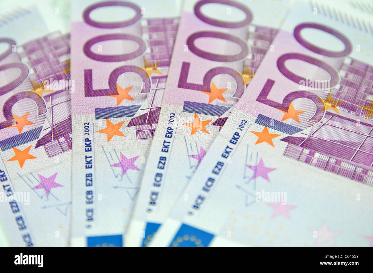 500 Euro banknotes Stock Photo