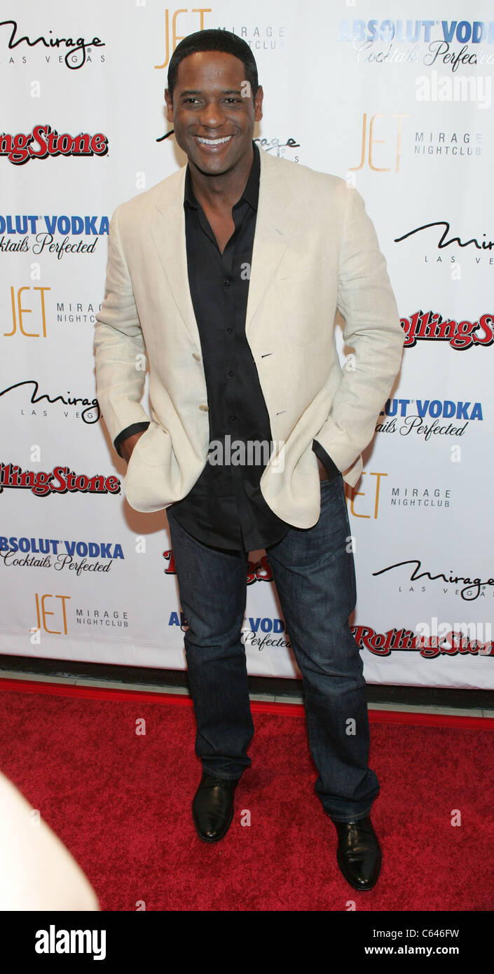 Blair Underwood at arrivals for Rolling Stone Hot Party at JET, JET Nightclub at Mirage Resort Hotel & Casino, Las Vegas, NV October 1, 2010. Photo By: James Atoa/Everett Collection Stock Photo