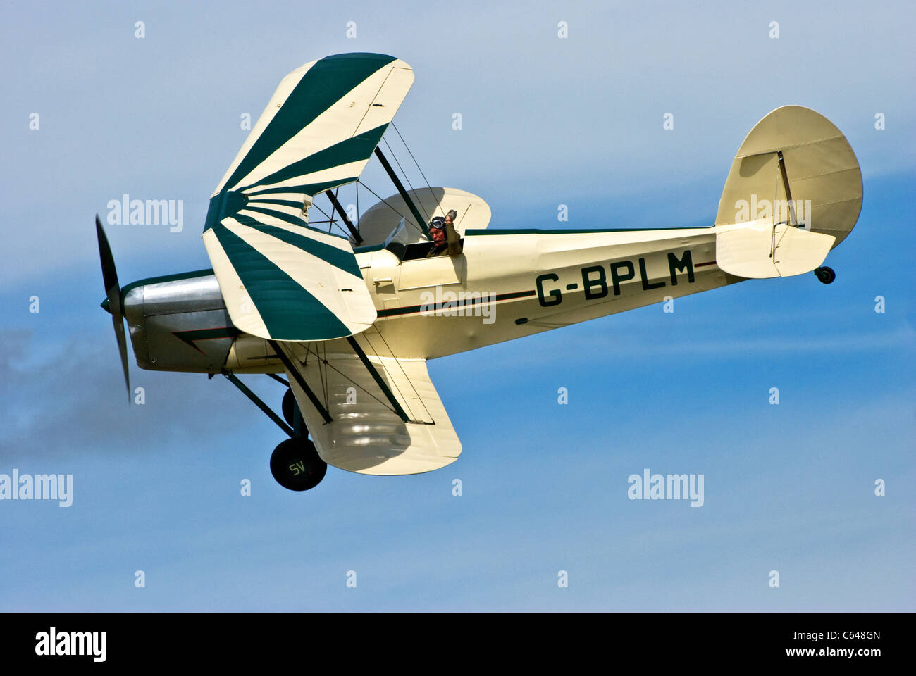 Stampe SV4C (modified) bi-plane Stock Photo