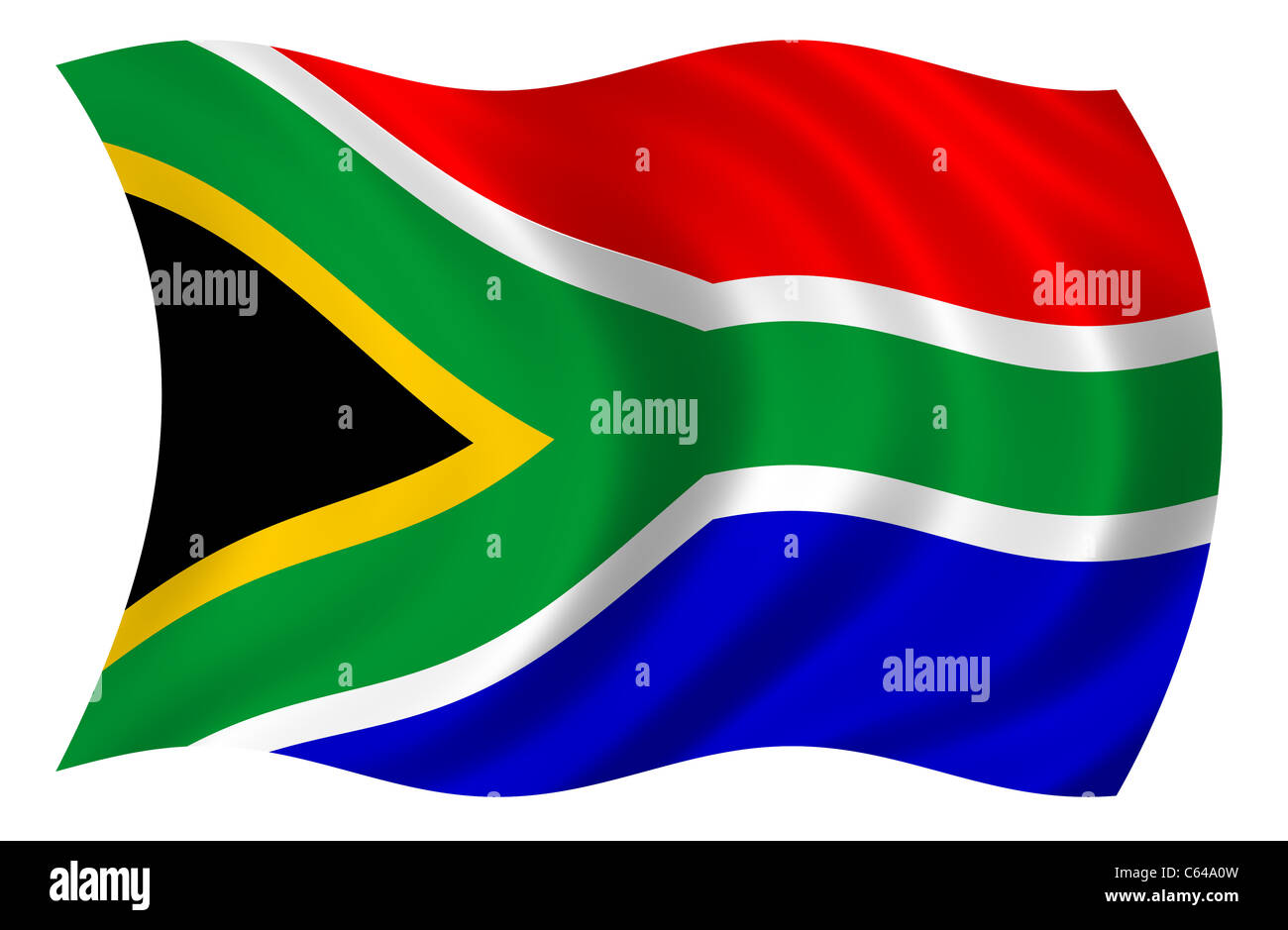 South Africa Flag Stock Photo - Alamy