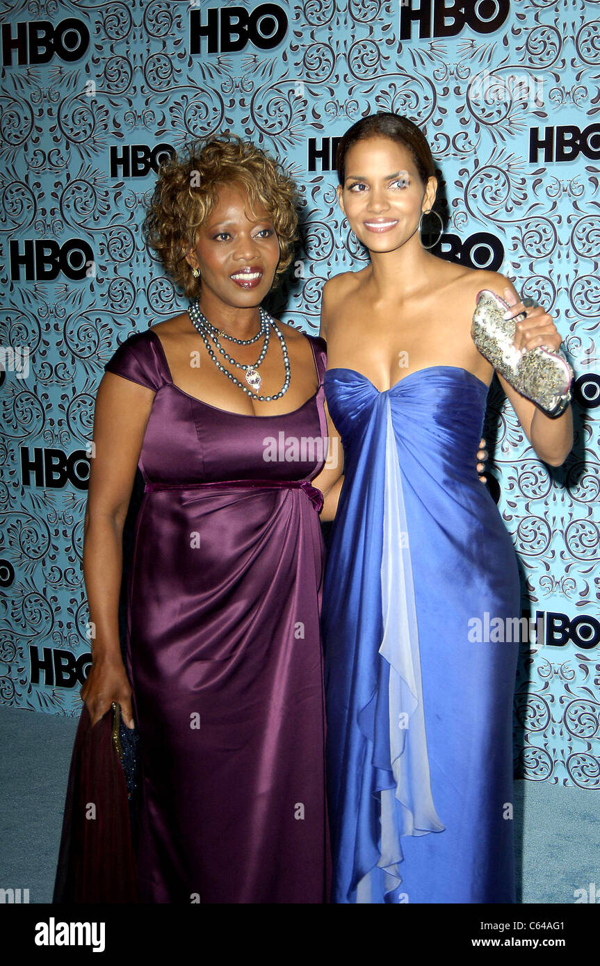 Alfre Woodard, Halle Berry at arrivals for HBO Post-Emmy Party, The
