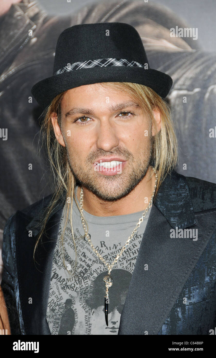 David Garrett at arrivals for THE OTHER GUYS Premiere, The Ziegfeld Theatre, New York, NY August 2, 2010. Photo By: Desiree Navarro/Everett Collection Stock Photo