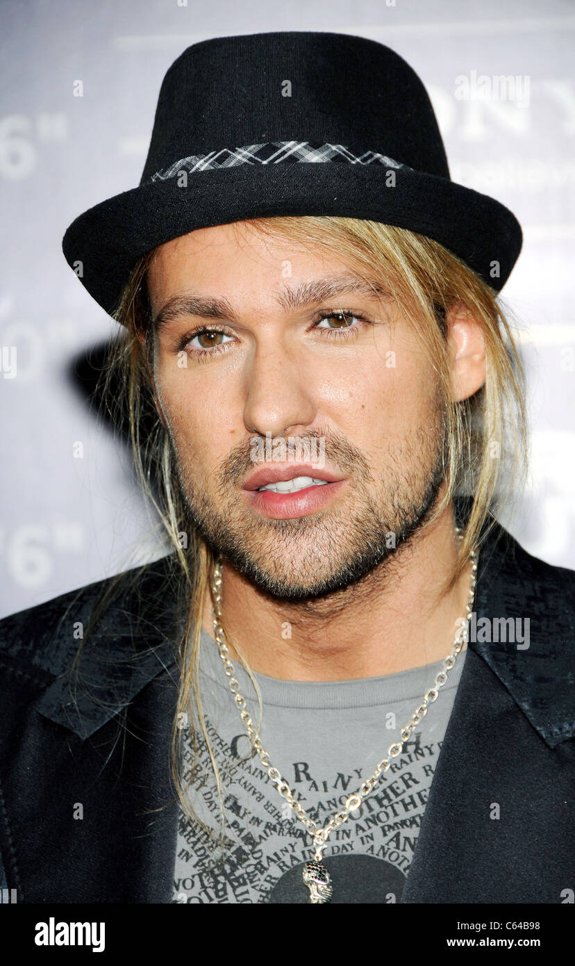David Garrett at arrivals for THE OTHER GUYS Premiere, The Ziegfeld Theatre, New York, NY August 2, 2010. Photo By: Desiree Navarro/Everett Collection Stock Photo