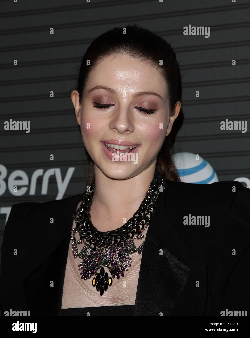Michelle Trachtenberg at arrivals for BlackBerry Torch Launch Party, The Museum of Architecture and Design, Los Angeles, CA August 11, 2010. Photo By: Adam Orchon/Everett Collection Stock Photo