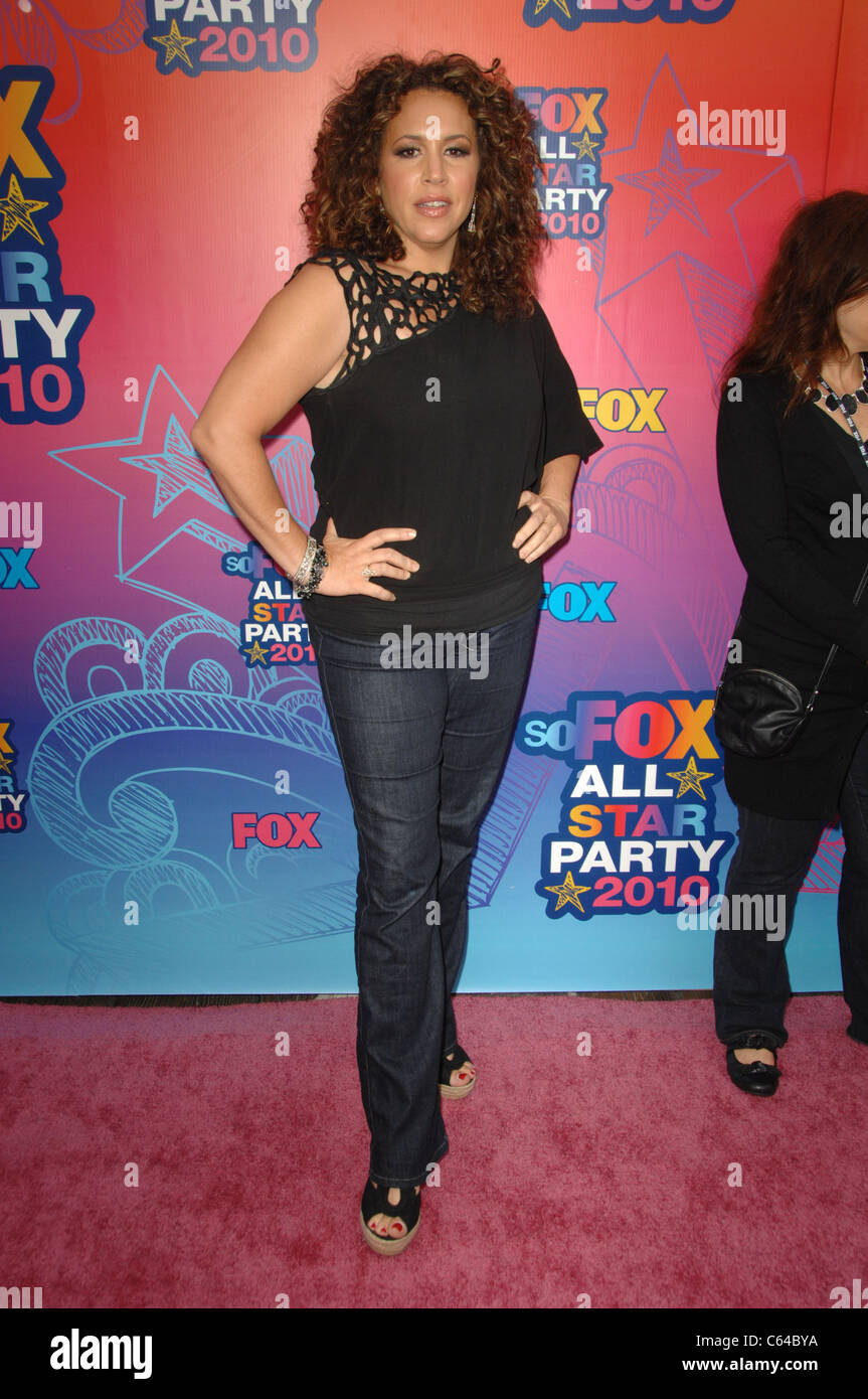 Diana Maria Riva at arrivals for Fox All-Star Party, Pacific Park, Santa Monica, CA August 2, 2010. Photo By: Dee Cercone/Everett Collection Stock Photo