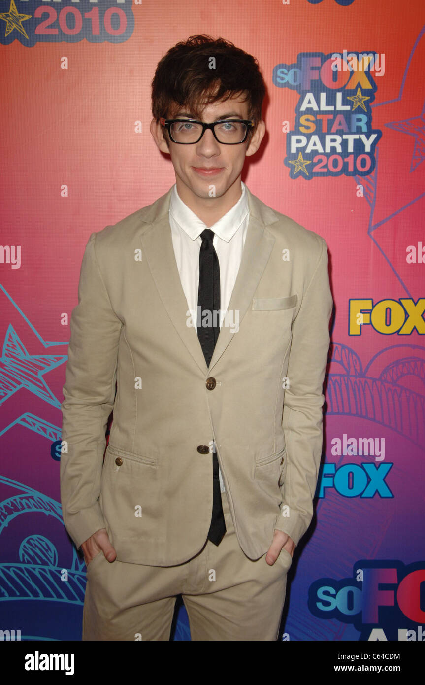 Kevin McHale at arrivals for Fox All-Star Party, Pacific Park, Santa Monica, CA August 2, 2010. Photo By: Dee Cercone/Everett Collection Stock Photo