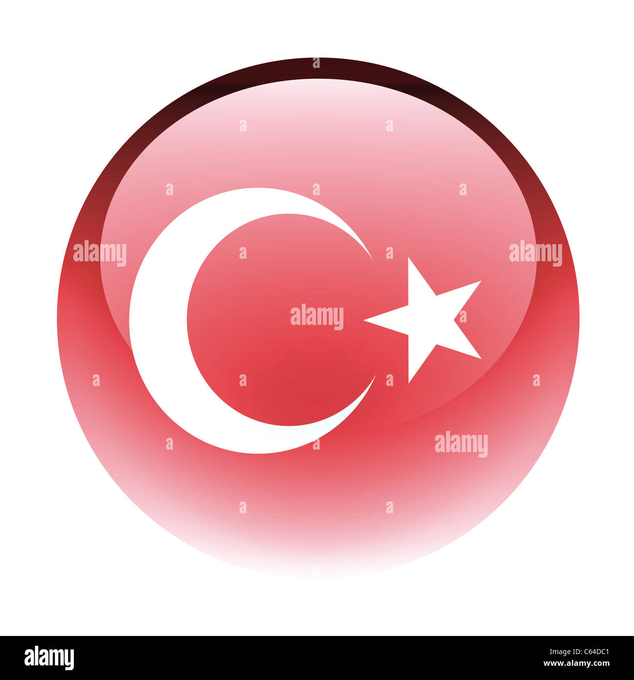 Turkish Language Flag Icon