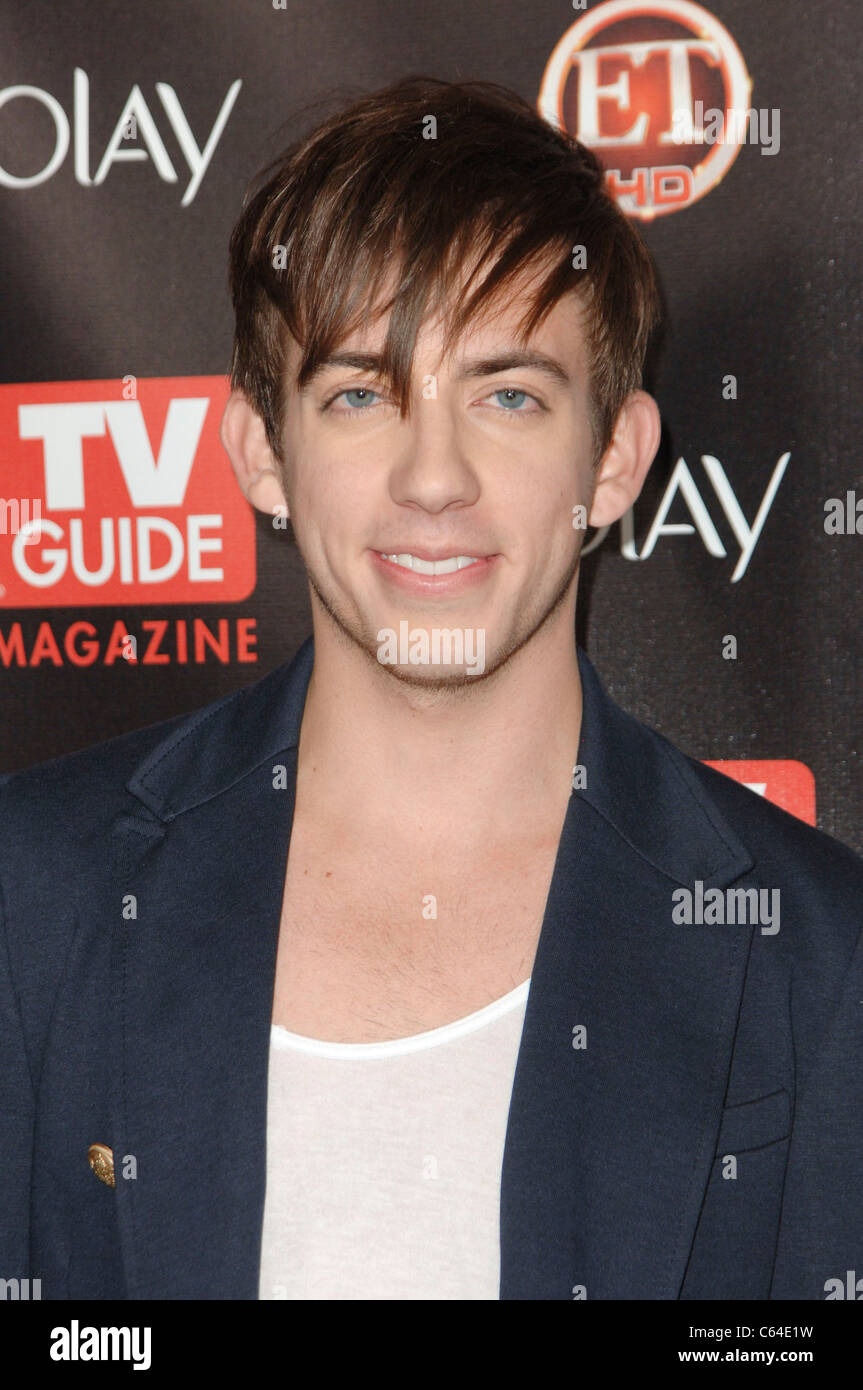 Kevin McHale at arrivals for TV GUIDE Magazine's 2010 HOT LIST Party, Drai's at the W Hollywood, Los Angeles, CA November 8, 2010. Photo By: Elizabeth Goodenough/Everett Collection Stock Photo