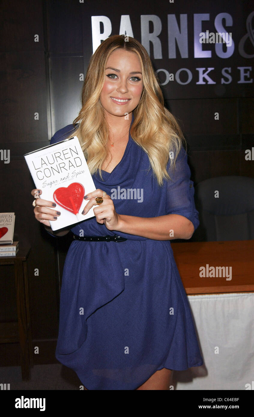 Lauren Conrad At In Store Appearance For Sugar And Spice Book Signing Stock Photo Alamy