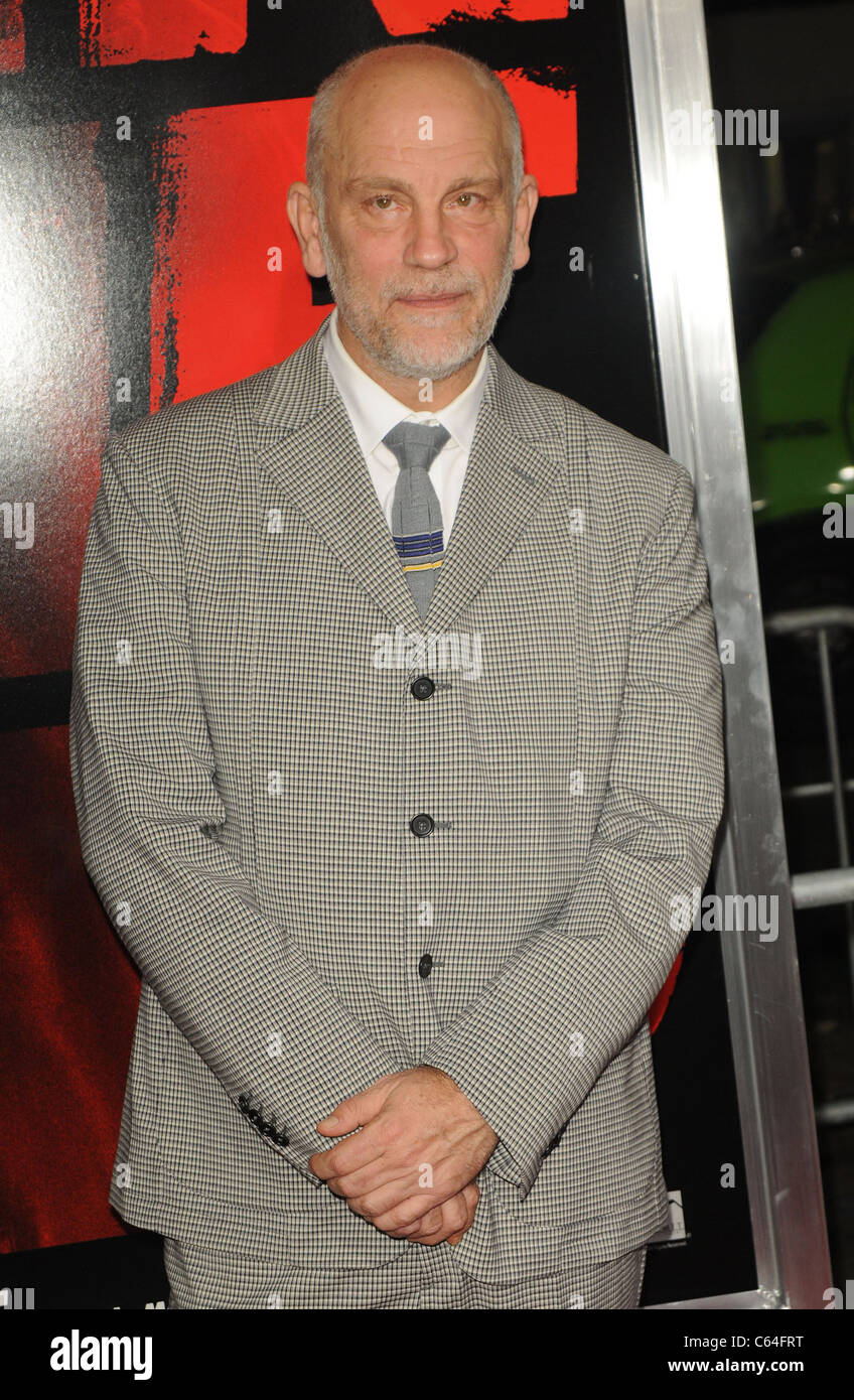 John Malkovich at arrivals for RED Premiere, Grauman's Chinese Theatre, Los Angeles, CA October 11, 2010. Photo By: Dee Cercone/Everett Collection Stock Photo