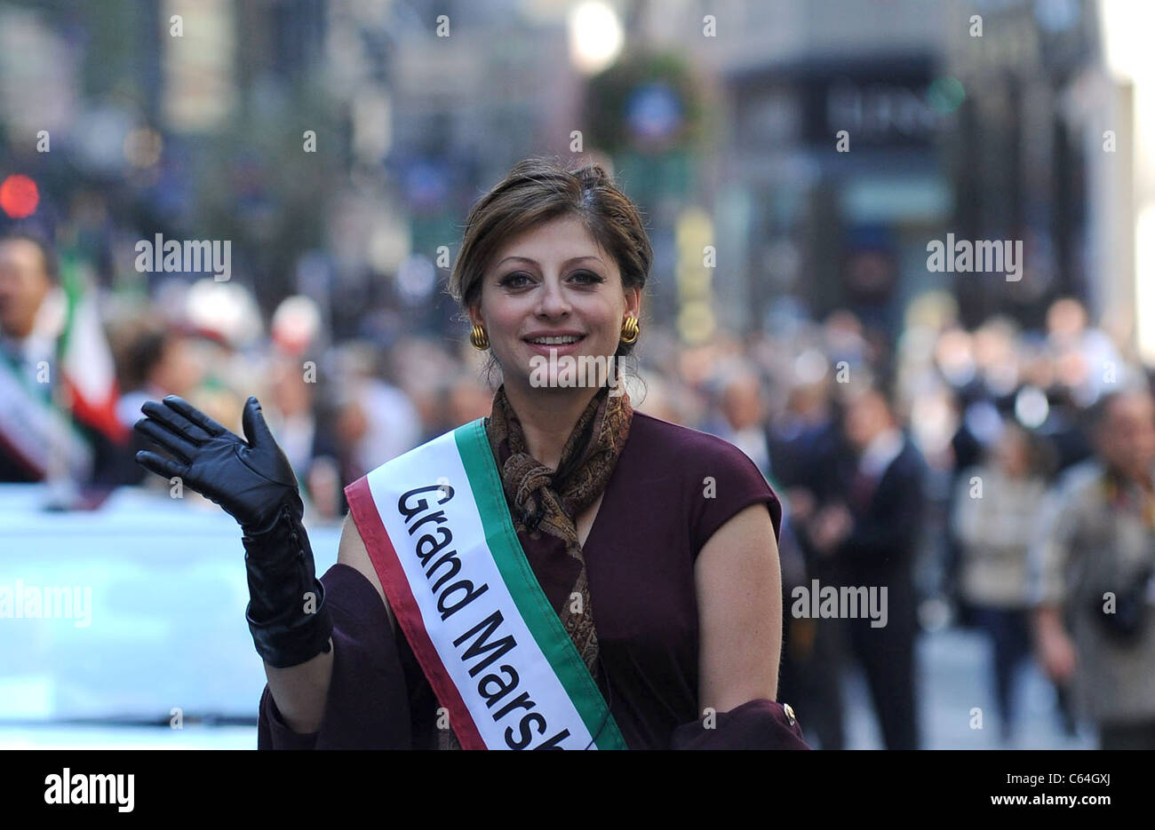 Maria Bartiromo in attendance for 66th Annual New York Columbus Day Parade, Manhattan, New York, NY October 11, 2010. Photo By: Stock Photo