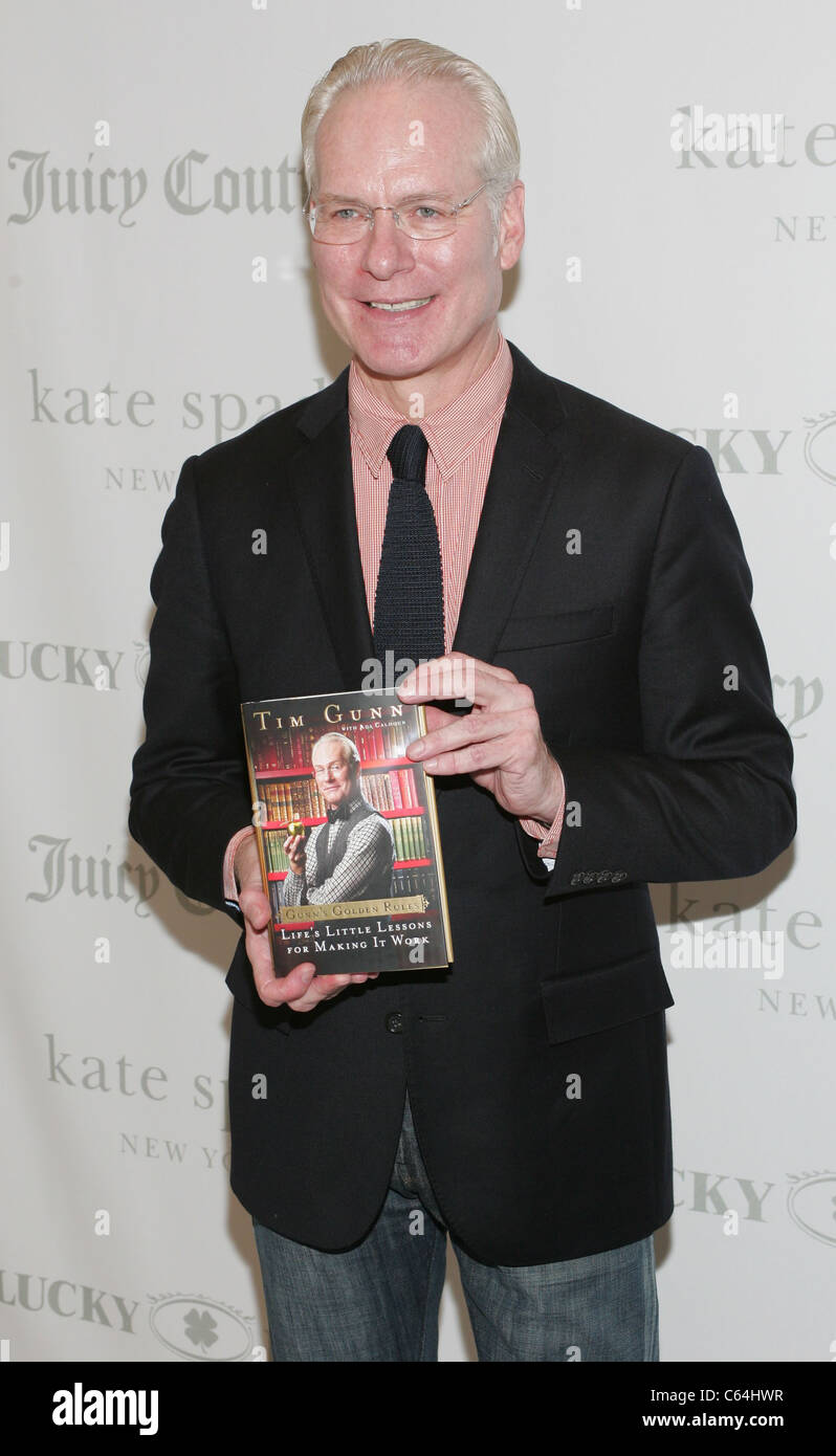 Tim Gunn at a public appearance for Tim Gunn Appears at The Forum Shops at Caesars, , Las Vegas, NV October 2, 2010. Photo By: James Atoa/Everett Collection Stock Photo