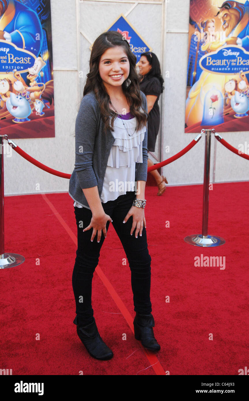 Jadin Gould at arrivals for Walt Disney Studios Home Entertainment Hosts Sing-A-Long Premiere of BEAUTY AND THE BEAST, El Capitan Theatre, Los Angeles, CA October 2, 2010. Photo By: Michael Germana/Everett Collection Stock Photo
