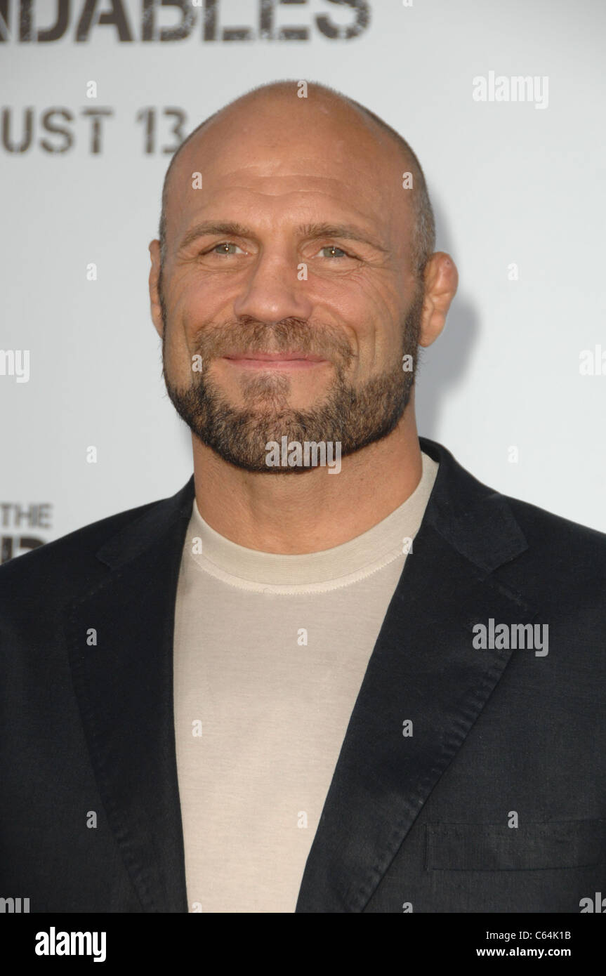 Randy Couture at arrivals for THE EXPENDABLES Premiere, Grauman's Chinese Theatre, Los Angeles, CA August 3, 2010. Photo By: Dee Cercone/Everett Collection Stock Photo