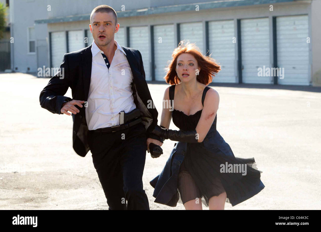 IN TIME  - 2011 Twentieth Century Fox film with Justin Timberlake and Amanda Seyfried Stock Photo