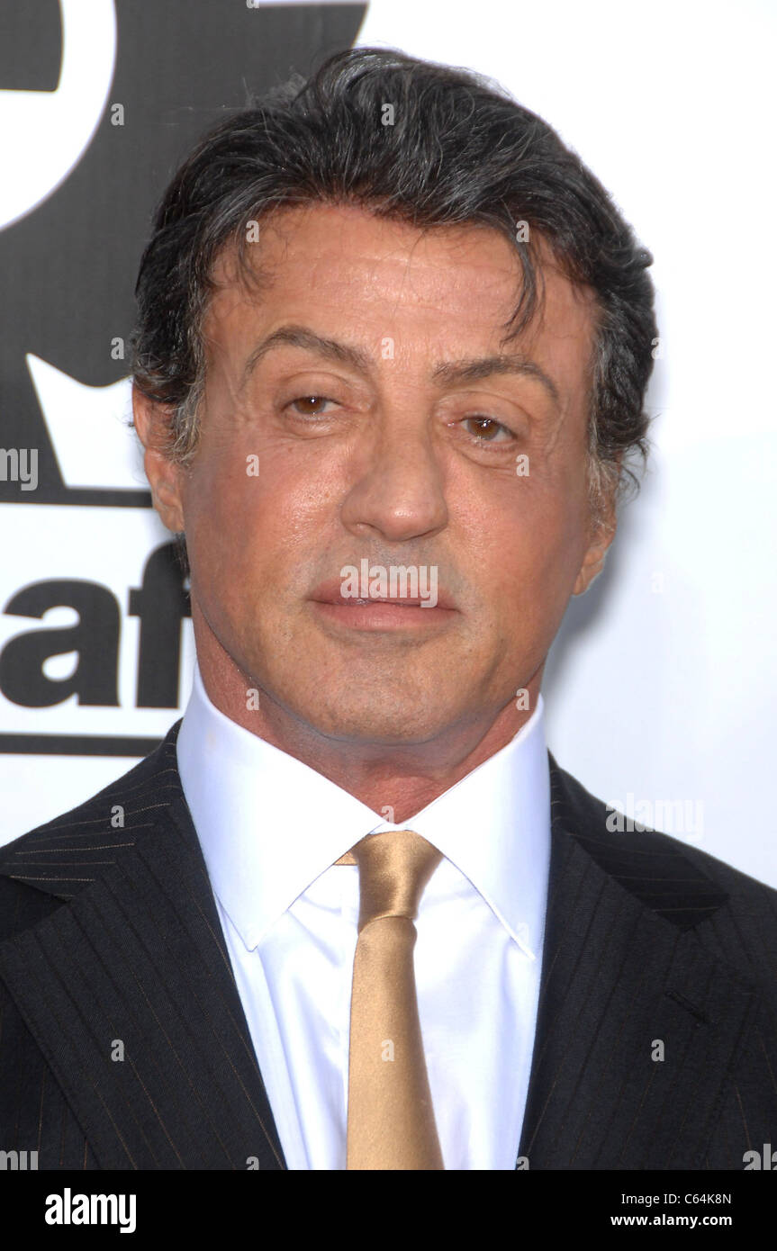 Sylvester Stallone at arrivals for THE EXPENDABLES Premiere, Grauman's Chinese Theatre, Los Angeles, CA August 3, 2010. Photo By: Michael Germana/Everett Collection Stock Photo