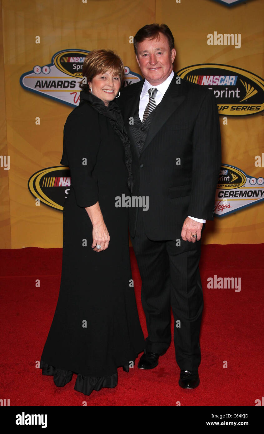 Judy Childress, Richard Childress in attendance for NASCAR Sprint Cup Series Awards Ceremony, Wynn Las Vegas, Las Vegas, NV December 3, 2010. Photo By: MORA/Everett Collection Stock Photo