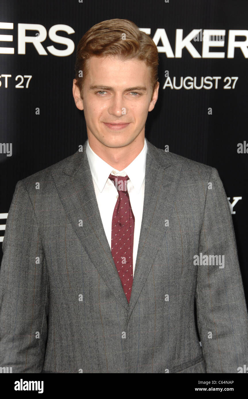 Hayden Christensen at arrivals for TAKERS Premiere, Arclight Cinerama Dome, Los Angeles, CA August 4, 2010. Photo By: Dee Cercone/Everett Collection Stock Photo