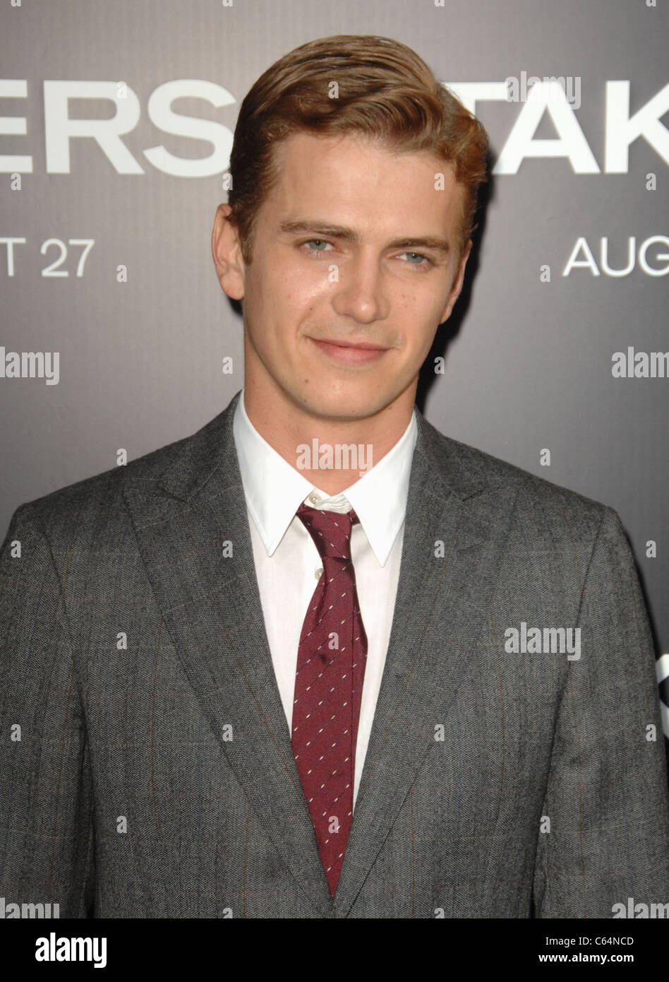 Hayden Christensen at arrivals for TAKERS Premiere, Arclight Cinerama Dome, Los Angeles, CA August 4, 2010. Photo By: Dee Cercone/Everett Collection Stock Photo