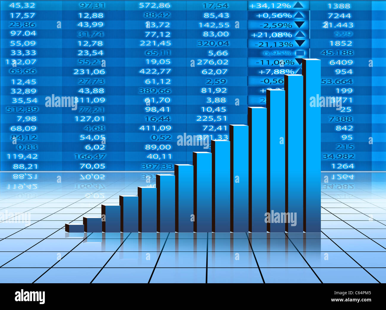 Exchange rate graph hi-res stock photography and images - Alamy