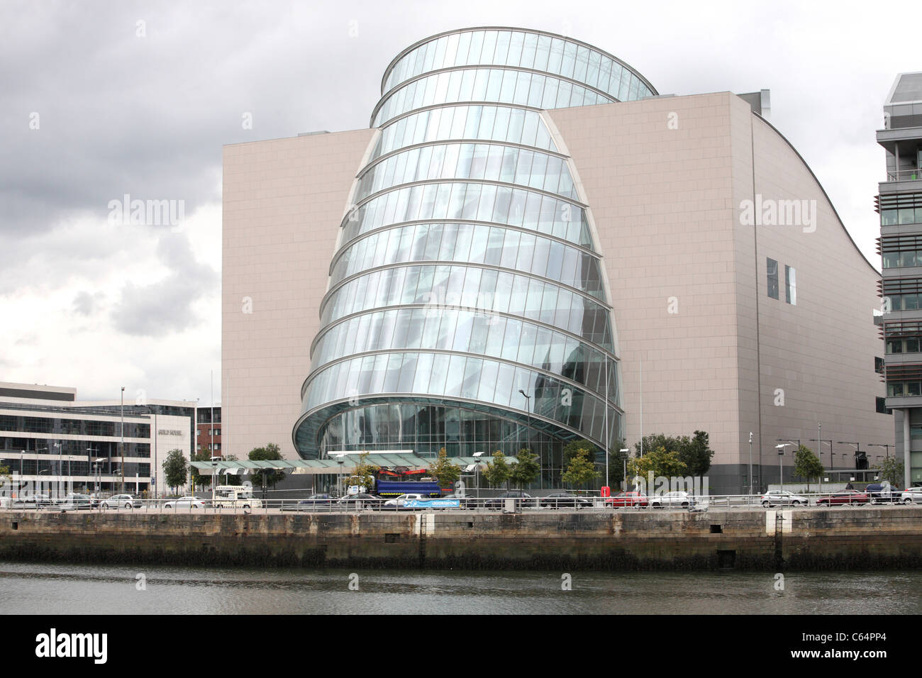 Convention Centre North wall Quay Dublin Stock Photo Alamy