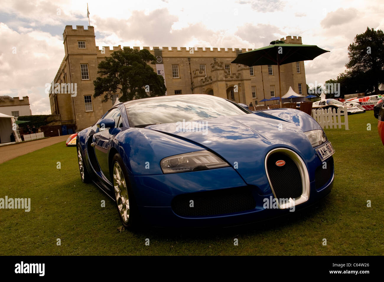 Guests and exhibits at the Salon Prive in London Stock Photo