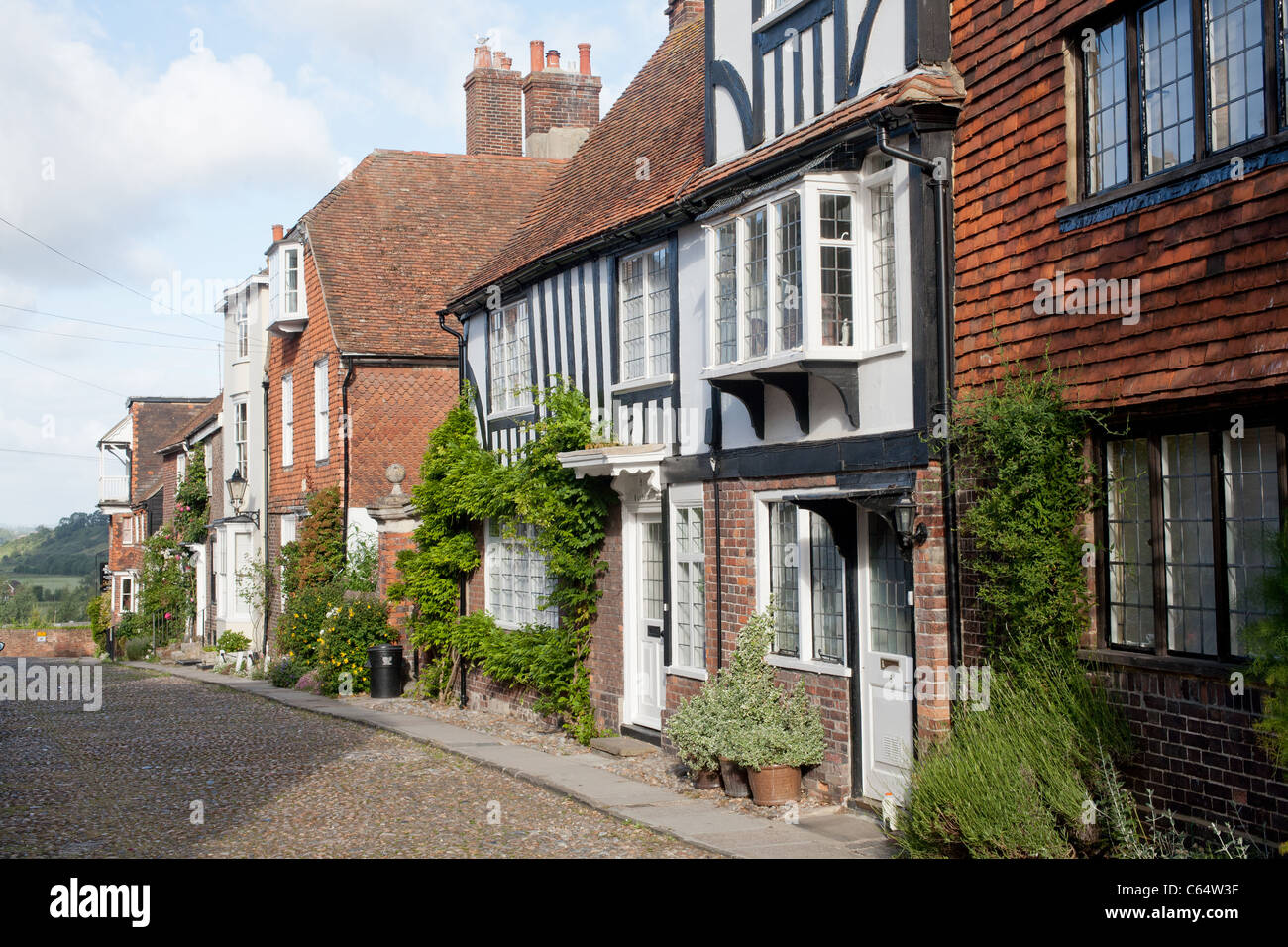 Watchbell Street, Rye, East Sussex, England, UK Stock Photo Alamy