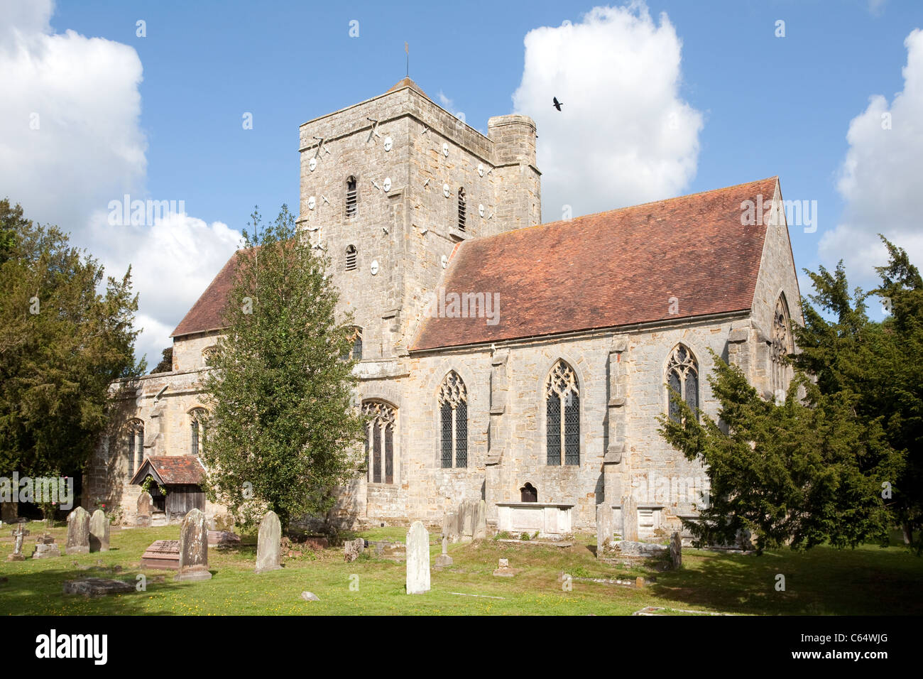 Church of Assumption and St Nicholas, Etchingham, East Sussex, England