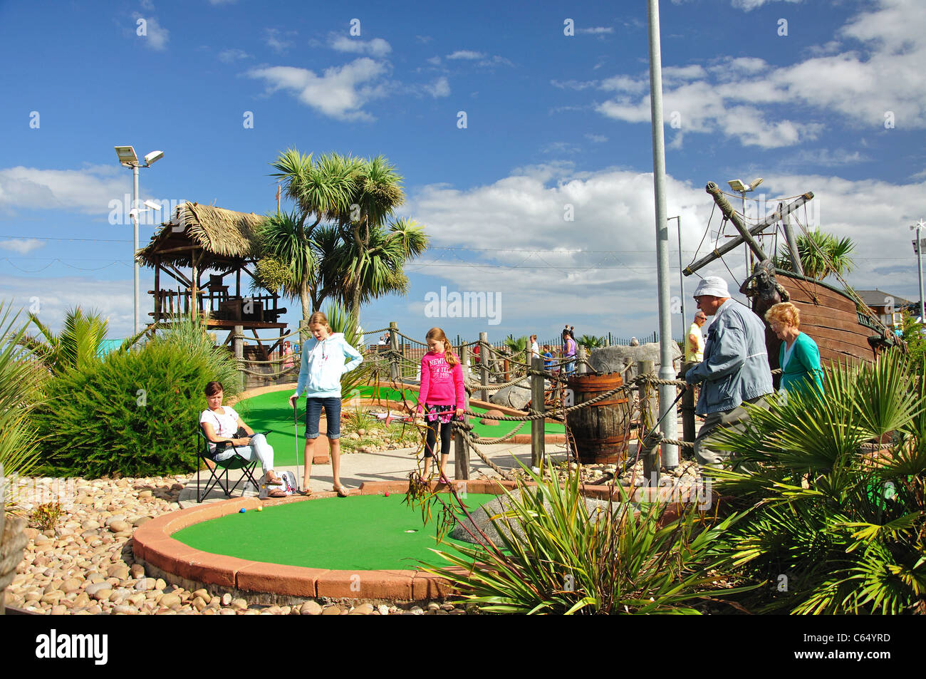 Pirates Bay Mini Golf Course, Esplanade Road, Paignton, Tor Bay, Devon