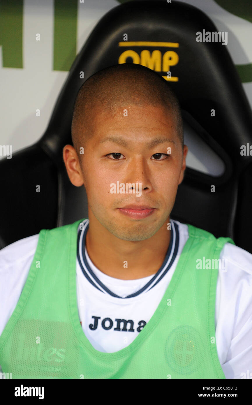 Japan Soccer Star Takayuki Morimoto playing for Preseason match