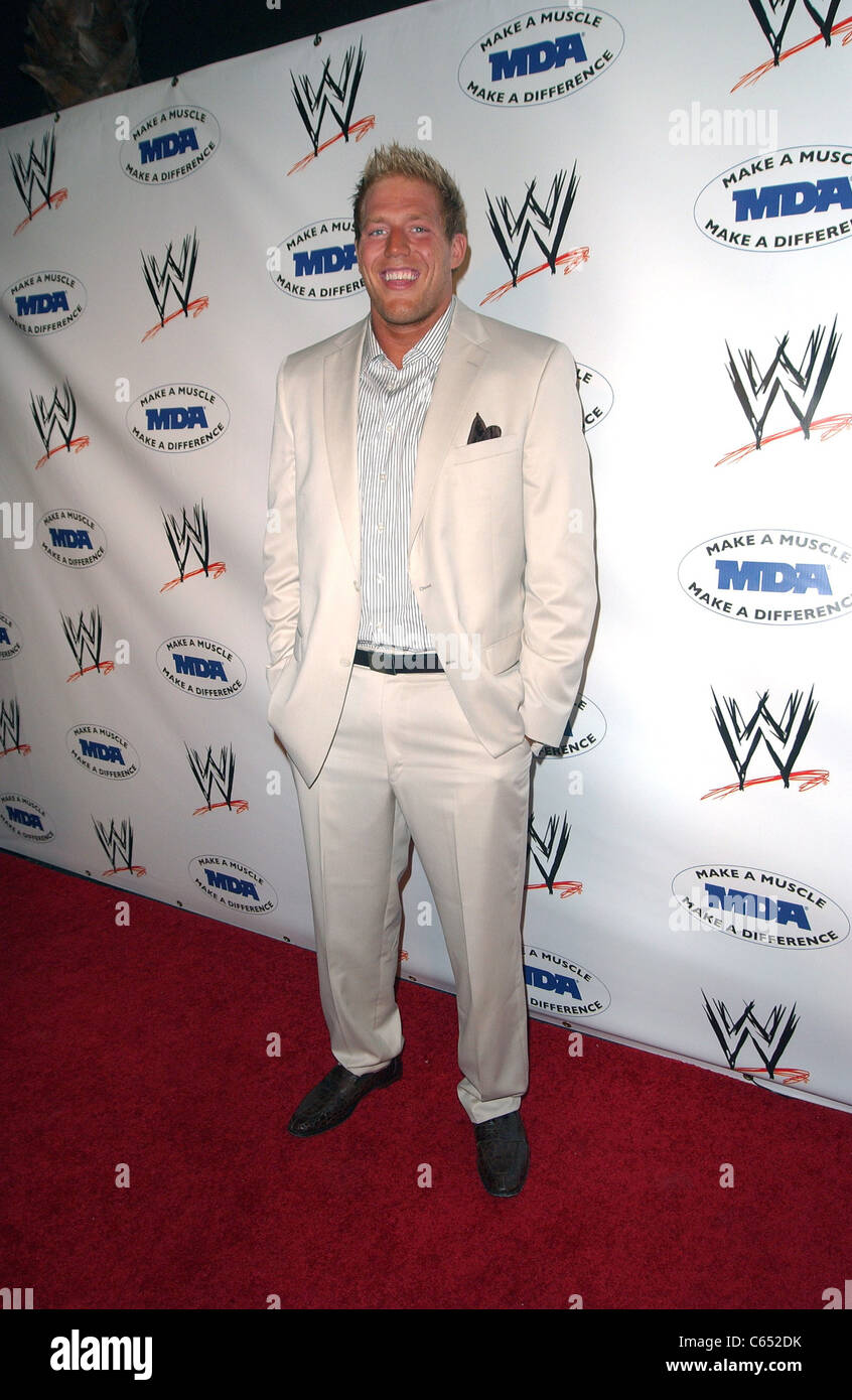 WWE Superstar Jack Swagger in attendance for WWE SummerSlam Kick-Off Party to Benefit the Muscular Dystrophy Association (MDA), Stock Photo