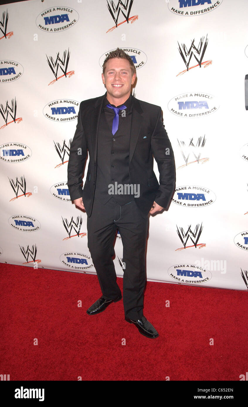 WWE Superstar The Miz in attendance for WWE SummerSlam Kick-Off Party to Benefit the Muscular Dystrophy Association (MDA), Tropicana Bar at The Roosevelt Hotel, Los Angeles, CA August 13, 2010. Photo By: Jody Cortes/Everett Collection Stock Photo