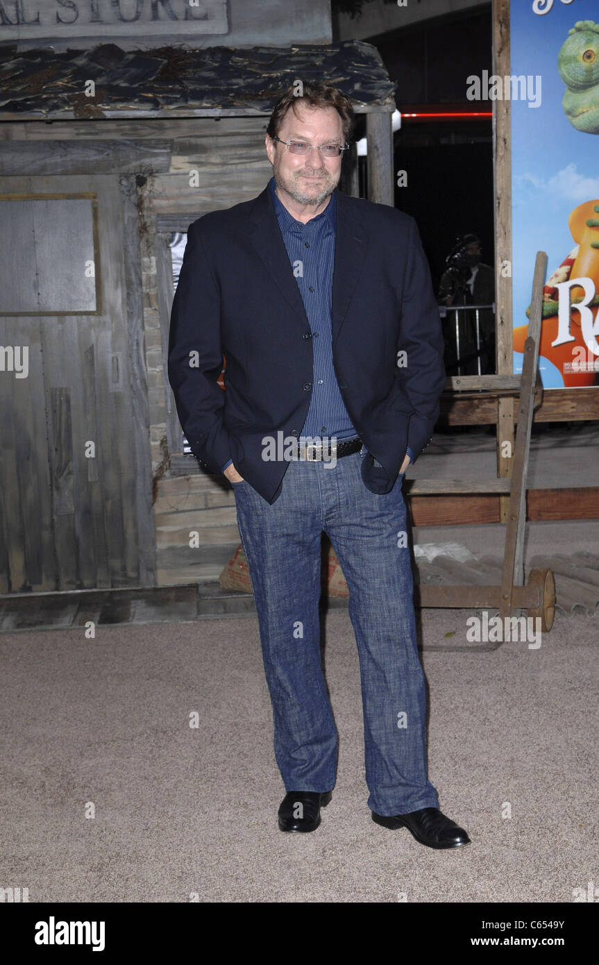 Stephen Root at arrivals for RANGO Premiere, Village Theatre in ...