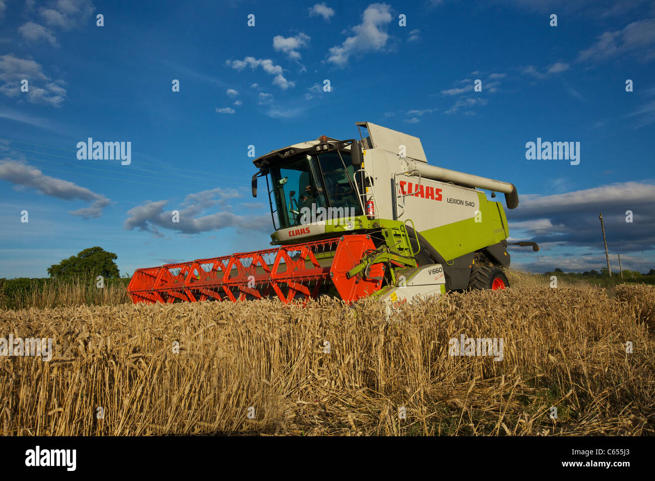 Claas lexion 540 hi-res stock photography and images - Alamy