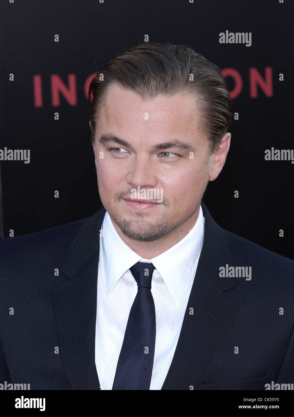 Leonardo DiCaprio at arrivals for INCEPTION Premiere, Grauman's Chinese Theatre, Los Angeles, CA July 13, 2010. Photo By: James Stock Photo