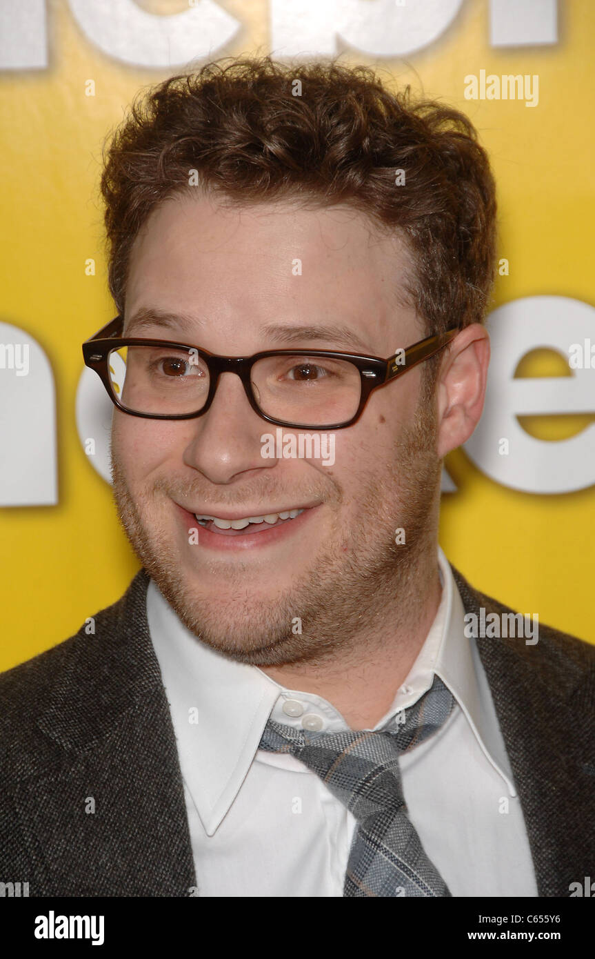 Seth Rogen at arrivals for PAUL Premiere, Grauman's Chinese Theatre, Los Angeles, CA March 14, 2011. Photo By: Michael Germana/Everett Collection Stock Photo